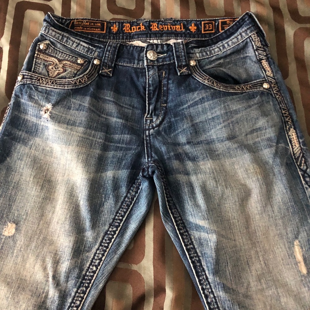 Men’s Rock Revival Jeans